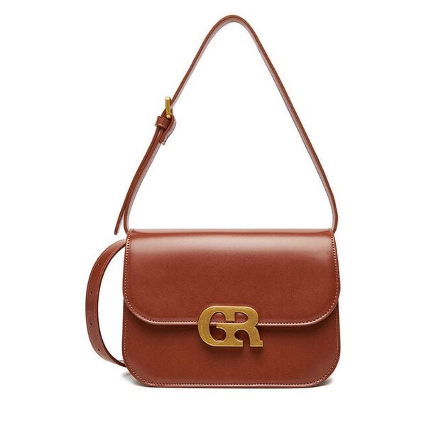 Torebka GINO ROSSI. Brązowe torebki klasyczne damskie Gino Rossi, bez dodatków. Za 179.99 zł.