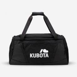 Czarna torba z logo Kubota. Czarne torby sportowe Kubota, bez wzorów, z materiału. Za 139.99 zł.