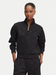 Guess Bluza V6YQ12 K4297 Czarny Regular Fit. Czarne bluzy damskie Guess, xxs, z aplikacjami, z syntetyku, bez kaptura. Za 344.99 zł.