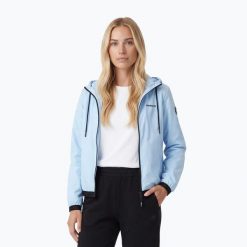 Kurtka damska Pitbull Adena Hooded. Niebieskie kurtki damskie PITBULL, l, bez wzorów, z materiału, bez kaptura. Za 179.99 zł.