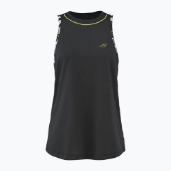 Koszulka tenisowa damska Babolat Aero. Czarne koszulki damskie BABOLAT, s, bez wzorów, bez kołnierzyka, bez ramiączek. Za 119.99 zł.
