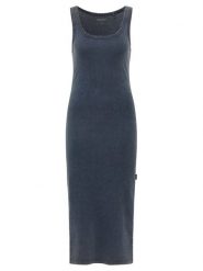 Mustang Sukienka codzienna Mona 1016535 Granatowy Slim Fit. Niebieskie sukienki damskie Mustang, bez wzorów, z bawełny, bez ramiączek. Za 209.99 zł.
