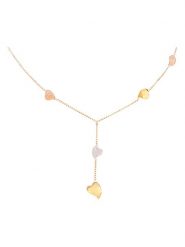 Diamant Exquis Złoty naszyjnik z elementami ozdobnymi - dł. 42 cm rozmiar: onesize. Szare naszyjniki damskie Diamant Exquis, złote. Za 1,468.10 zł.