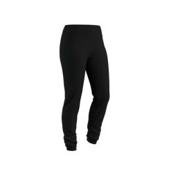 Spodnie dresowe damskie Domyos Gym & Pilates 500 Slim. Czarne spodnie dresowe damskie NYAMBA, s, bez wzorów, z bawełny. Za 89.99 zł.