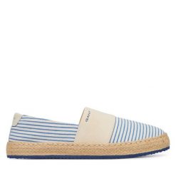 Espadryle Gant. Białe espadryle damskie Gant, bez wzorów, bez obcasa. Za 369.99 zł.