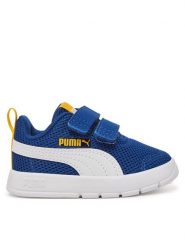 Puma Sneakersy Courtflex V3 Mesh Inf 398086 05 Niebieski. Niebieskie buty sportowe chłopięce Puma, z materiału, bez zapięcia. Za 99.99 zł.