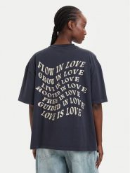 BOSS T-Shirt Eboys 50566831 Granatowy Relaxed Fit. Niebieskie t-shirty damskie Boss, m, bez wzorów, z bawełny, bez kołnierzyka. Za 254.99 zł.