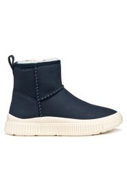 Geox Kozaki J Laquinny J56M3C 000AU C4021 D Granatowy. Niebieskie kozaki dziewczęce Geox, bez wzorów, ze skóry, bez obcasa, bez zapięcia. Za 249.99 zł.