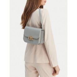 Torebka GINO ROSSI. Szare torebki klasyczne damskie Gino Rossi, bez dodatków. Za 279.99 zł.