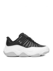 SHAQ Sneakersy EO-NET LOW AQ95089Y-BW Czarny. Czarne buty sportowe chłopięce Shaq, ze skóry, bez zapięcia. Za 229.99 zł.