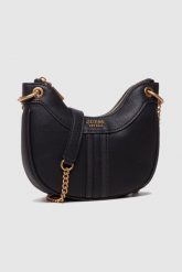GUESS Czarna torebka crossbody kasinta mini. Czarne torebki klasyczne damskie Guess, bez dodatków. W wyprzedaży za 399.99 zł.
