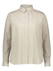 Pepe Jeans Koszula w kolorze beżowym rozmiar: L. Brązowe koszule damskie Pepe Jeans, l, bez wzorów, z bawełny, bez kołnierzyka, bez ramiączek. Za 127.35 zł.