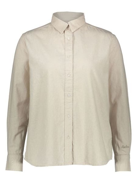 Pepe Jeans Koszula w kolorze beżowym rozmiar: M. Brązowe koszule damskie Pepe Jeans, m, bez wzorów, z bawełny, bez kołnierzyka, bez ramiączek. Za 114.95 zł.