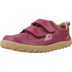 Buty BOBUX BQ10481R2PLE Rose. Czerwone obuwie trekkingowe damskie Bobux, ze skóry, bez zapięcia. Za 379.47 zł.