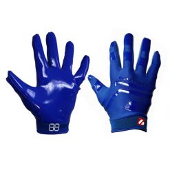 Rękawice do futbolu amerykańskiego pro receiver, RE,DB,RB, Blue FRG-03. Niebieskie rękawiczki damskie BARNETT, bez wzorów. Za 139.00 zł.
