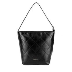 Torebka Badura. Czarne torebki klasyczne damskie Badura, bez dodatków. Za 199.99 zł.