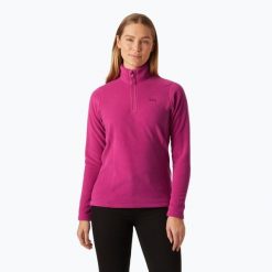 Bluza trekkingowa damska Helly Hansen Daybreaker 1/2 Zip. Czerwone bluzy damskie Helly Hansen, bez wzorów, bez kaptura. Za 309.99 zł.