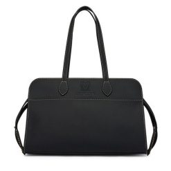 Torebka LOVE MOSCHINO. Czarne shopper bag Love Moschino, bez wzorów, bez dodatków. Za 939.99 zł.