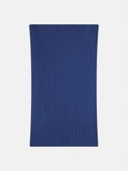 Perfect Cashmere Kaszmirowy szal-koło "Hutton" w kolorze niebieskim - 65 x 50 cm rozmiar: onesize. Niebieskie szaliki damskie Perfect Cashmere, bez wzorów, z kaszmiru. Za 304.99 zł.