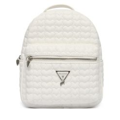 Plecak Guess. Białe plecaki Guess, z aplikacjami. Za 359.99 zł.