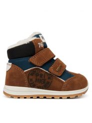 Primigi Śniegowce GORE-TEX 2354700 M Brązowy. Brązowe buty zimowe chłopięce Primigi, z gore-texu, bez zapięcia. Za 284.99 zł.