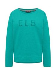 ELBSAND Bluza w kolorze turkusowym rozmiar: S. Niebieskie bluzy damskie ELBSAND, s, bez wzorów, bez kaptura. Za 127.35 zł.