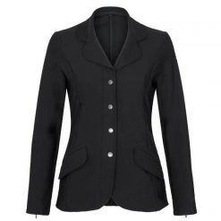 Frak jeździecki damski marynarka konkursowa EQUESTRIAN QUEEN Molly. Czarne marynarki i żakiety damskie EQUESTRIAN QUEEN, bez wzorów, z materiału, eleganckie. Za 471.99 zł.