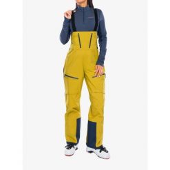 Spodnie narciarskie damskie La Sportiva Sender GTX Performance Bib Pants. Żółte spodnie sportowe damskie La Sportiva, na zimę, bez wzorów, narciarskie. Za 1,768.79 zł.