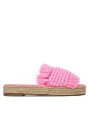 DeeZee Espadryle S855-1 Różowy. Czerwone espadryle damskie DeeZee, bez wzorów, z materiału, bez obcasa. Za 129.99 zł.