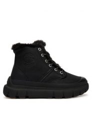 Palladium Trzewiki Pallapophi Zip Wl 99554-008-M Czarny. Czarne botki damskie Palladium, bez obcasa, na płaskiej podeszwie, bez zapięcia. Za 659.99 zł.