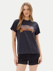 Wrangler T-Shirt Graphic 112362783 Czarny Regular Fit. Czarne t-shirty damskie Wrangler, m, bez wzorów, z bawełny, bez kołnierzyka. Za 79.99 zł.