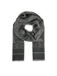 Guess Chusta AW5420 POL03 Szary. Szare chusty damskie Guess, z aplikacjami, z materiału. Za 189.99 zł.
