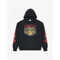 MANTO bluza z kapturem GHOST FIGHTER OVERSIZE. Czarne bluzy damskie MANTO, bez wzorów, z kapturem. Za 329.00 zł.