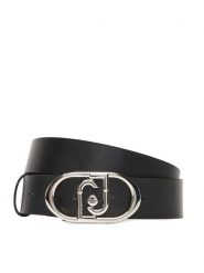 Liu Jo Pasek Damski Hips Belt 3,5 Cm AF5242 P0062 Czarny. Czarne paski damskie Liu Jo, bez wzorów, ze skóry. Za 359.99 zł.