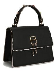 Lucky Bees Torebka w kolorze czarnym - 25 x 19 x 12 cm rozmiar: onesize. Czarne torebki klasyczne damskie Lucky Bees, z materiału, przez ramię, bez dodatków. Za 100.99 zł.