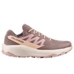 Buty trekkingowe damskie Salomon 491452. Czerwone obuwie trekkingowe damskie Salomon, z gore-texu, bez zapięcia. Za 528.00 zł.