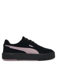 Puma Sneakersy Carina Mia SD 402638 03 Czarny. Czarne obuwie sportowe damskie Puma, ze skóry, bez zapięcia. Za 279.99 zł.