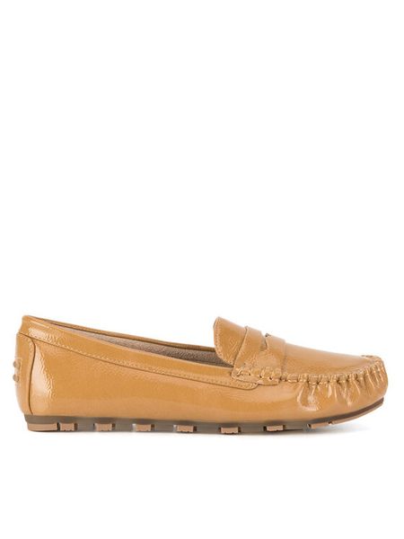 Jenny Fairy Mokasyny WFA1010-2 Brązowy. Brązowe mokasyny damskie Jenny Fairy, z syntetyku, bez obcasa. Za 89.99 zł.