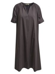 Smith & Soul Sukienka w kolorze ciemnobrązowym rozmiar: M. Brązowe sukienki damskie Smith & Soul, bez wzorów, bez ramiączek. Za 195.99 zł.