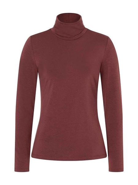 More & More Koszulka w kolorze bordowym rozmiar: 36. Czerwone koszulki damskie More & More, bez wzorów, bez kołnierzyka, bez ramiączek. Za 126.99 zł.