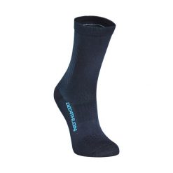 Skarpetki Rowerowe 900. Czarne skarpetki damskie VAN RYSEL, bez wzorów, z elastanu. Za 39.99 zł.