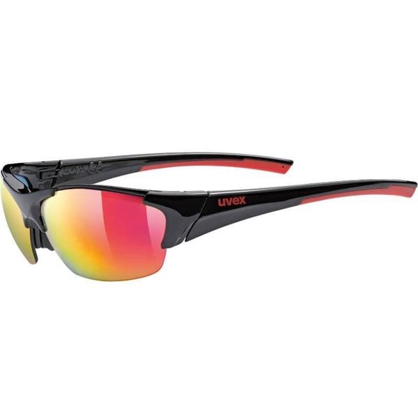 Okulary Uvex Blaze III Black Red 2316 2021. Czarne okulary przeciwsłoneczne damskie UVEX. Za 177.99 zł.