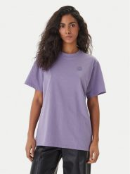 HUGO T-Shirt Vintage 50518139 Fioletowy Relaxed Fit. Fioletowe t-shirty damskie Hugo, m, bez wzorów, z bawełny, bez kołnierzyka. Za 199.99 zł.