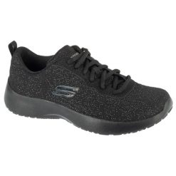 Buty treningowe damskie, Dynamight. Czarne obuwie sportowe damskie Skechers, bez zapięcia. Za 199.99 zł.