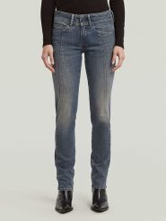 G-Star Dżinsy - Slim fit - w kolorze niebieskim rozmiar: W29/L34. Niebieskie jeansy damskie G-Star. Za 234.95 zł.