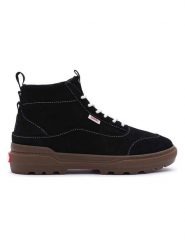 Vans Skórzane botki "COLFAX MTE-1" w kolorze czarnym rozmiar: 36,5. Czarne botki damskie Vans, bez obcasa, bez zapięcia. Za 215.71 zł.