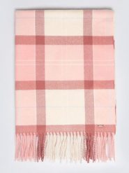 BIG STAR Szal w kolorze jasnoróżowo-kremowym - 68 x 68 cm rozmiar: onesize. Brązowe szaliki damskie Big Star, bez wzorów, z materiału. Za 64.99 zł.