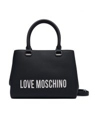 LOVE MOSCHINO Torebka JC4022PP1PKD000B Czarny. Czarne torebki klasyczne damskie Love Moschino, ze skóry, bez dodatków. Za 1,029.00 zł.