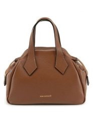 Mia Tomazzi Skórzana torebka "Omenoni" w kolorze jasnobrązowym - 28 x 21 x 13 cm rozmiar: onesize. Brązowe torebki klasyczne damskie Mia Tomazzi, z materiału, przez ramię, bez dodatków. Za 274.99 zł.