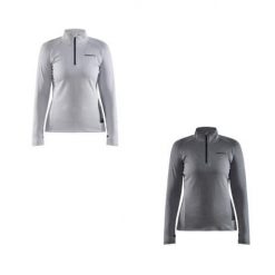 Koszulka damska Craft core trim thermal midlayer. Szare koszulki damskie Craft, l, bez wzorów, bez kołnierzyka, bez ramiączek. W wyprzedaży za 229.50 zł.